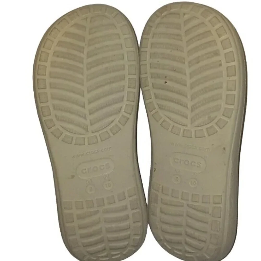 CROCS Unisex Crush Platform Slide Sandals in Bone White - Picture 6 of 7